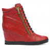 Stivaletti donna 3286 rosso