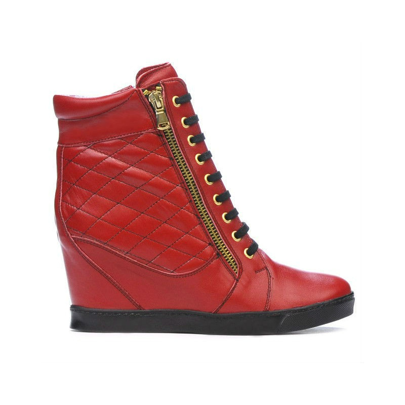 Stivaletti donna 3286 rosso