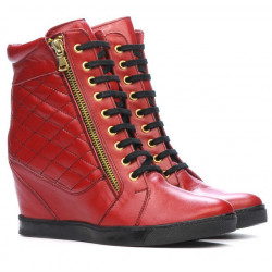 Stivaletti donna 3286 rosso