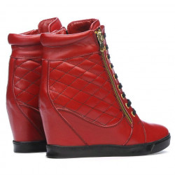 Stivaletti donna 3286 rosso