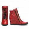 Stivaletti donna 3286 rosso