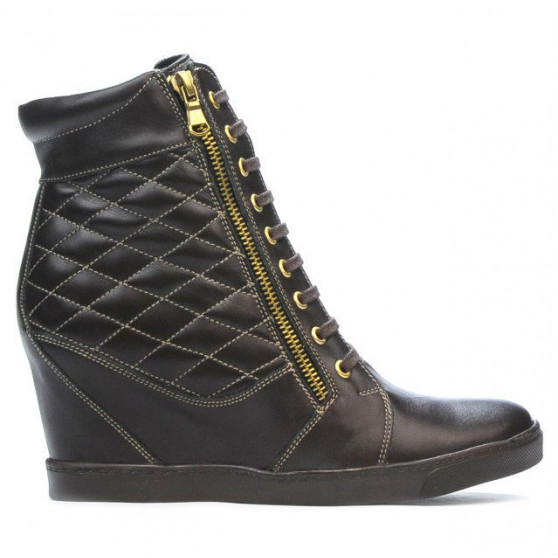 Stivaletti donna 3286 caffè