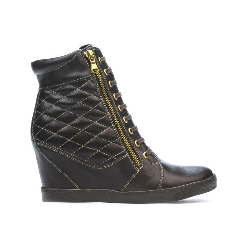 Stivaletti donna 3286 caffè