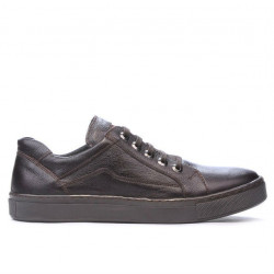Scarpe sportive da uomo 830-1 caffè