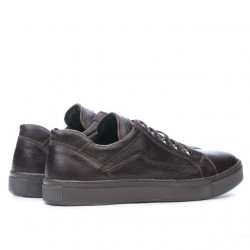 Scarpe sportive da uomo 830-1 caffè