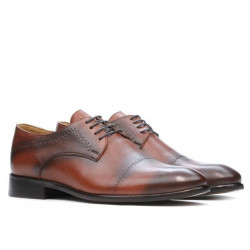 Scarpe eleganti uomo (taglie grandi) 822m a marrone