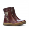Stivaletti bambini piccoli 34c bordeaux+rameo