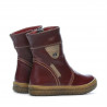Stivaletti bambini piccoli 34c bordeaux+rameo