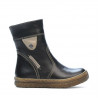 Stivaletti bambini piccoli 34c nero+rame