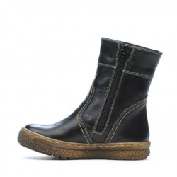 Stivaletti bambini piccoli 34c nero+rame