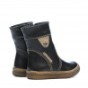 Stivaletti bambini piccoli 34c nero+rame