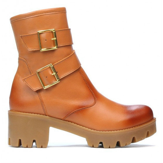 Stivaletti donna 3312 a marrone