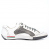 Scarpe sportive adolescenti 307 crep bianco+grigio