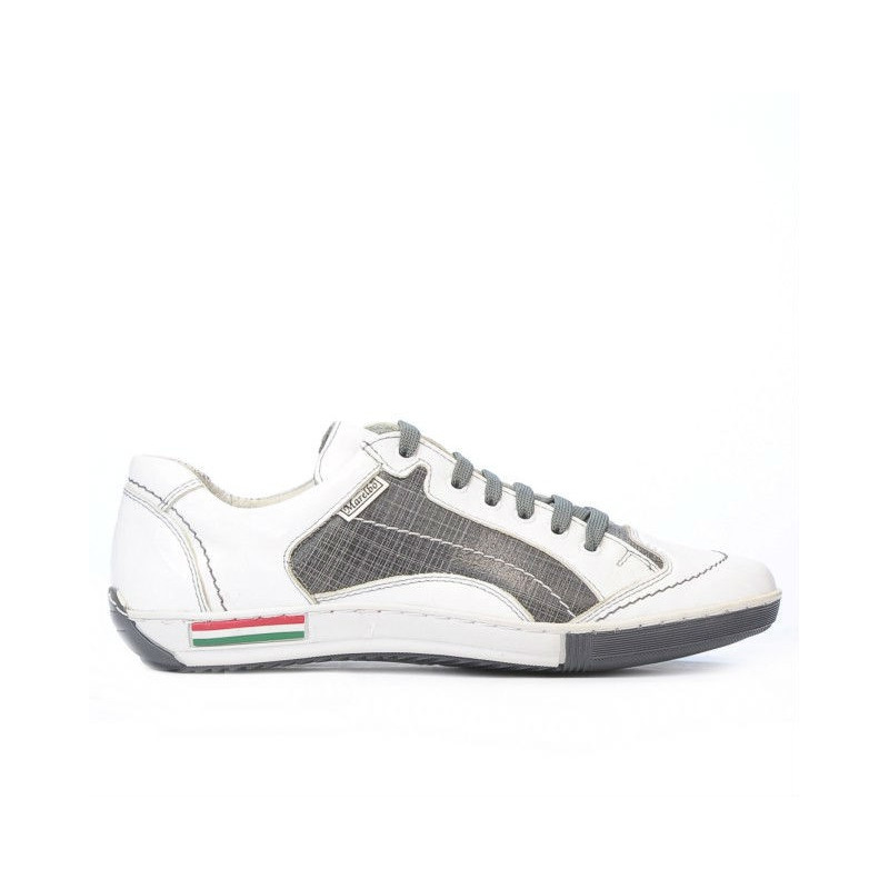 Scarpe sportive adolescenti 307 crep bianco+grigio