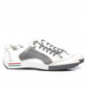 Scarpe sportive adolescenti 307 crep bianco+grigio