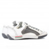 Scarpe sportive adolescenti 307 crep bianco+grigio
