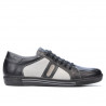 Scarpe sportive adolescenti 310 nero+grigio