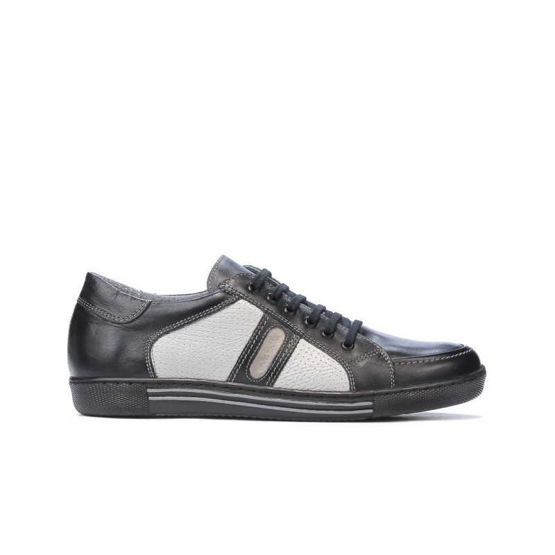 Scarpe sportive adolescenti 310 nero+grigio
