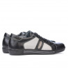 Scarpe sportive adolescenti 310 nero+grigio