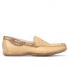 Mocassini 719p beige perforato
