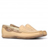 Mocassini 719p beige perforato