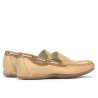 Mocassini 719p beige perforato
