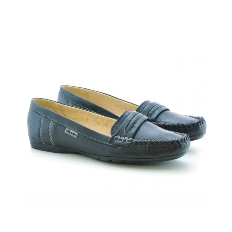 Mocassini donna 619 nero