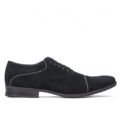 Scarpe casual / eleganti uomo 738 nero velluto