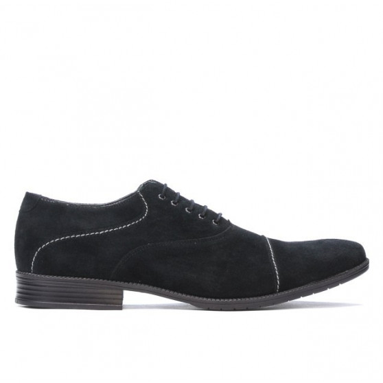 Scarpe casual / eleganti uomo 738 nero velluto