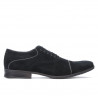 Scarpe casual / eleganti uomo 738 nero velluto