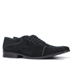 Scarpe casual / eleganti uomo 738 nero velluto