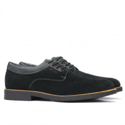 Scarpe casual uomo 739 nero velluto