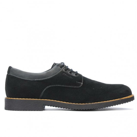 Scarpe casual uomo 739 nero velluto