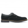 Scarpe casual uomo 739 nero velluto