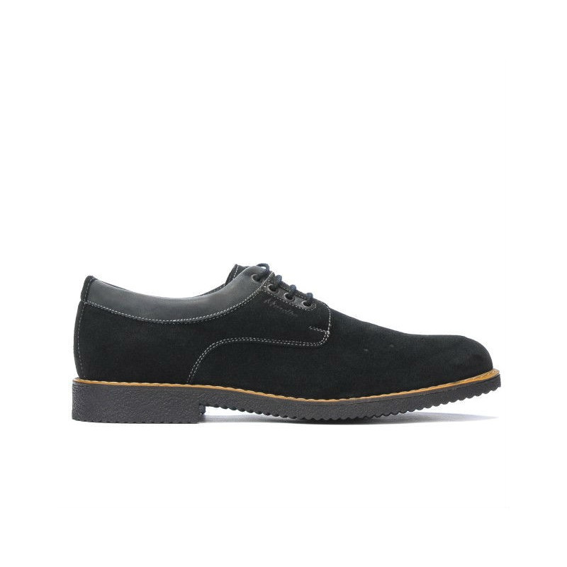Scarpe casual uomo 739 nero velluto
