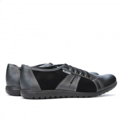 Scarpe sportive uomo 748 grigio petrolio combinato