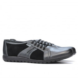 Scarpe sportive uomo 748 grigio petrolio combinato