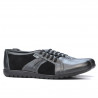 Scarpe sportive uomo 748 grigio petrolio combinato