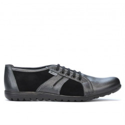 Scarpe sportive uomo 748 grigio petrolio combinato