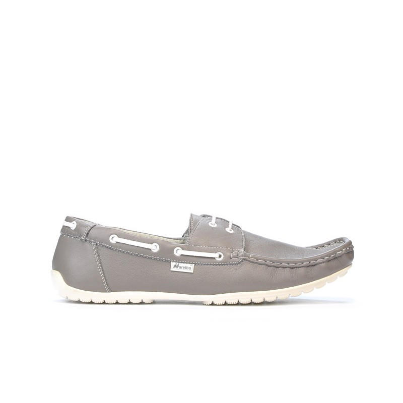 Mocassini uomo 778 grigio+bianco