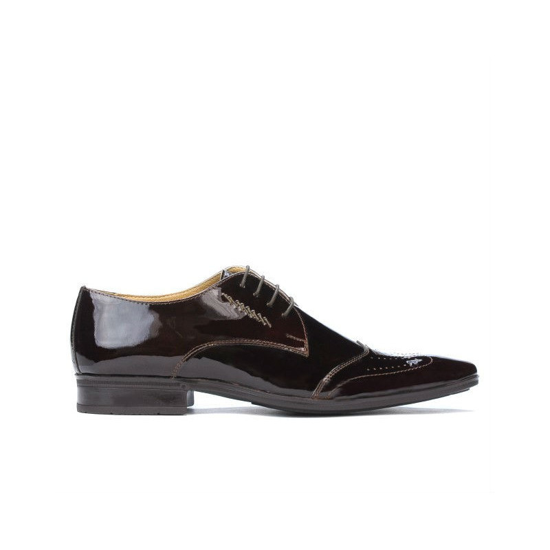 Scarpe eleganti uomo 792 vernice bordeaux