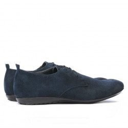 Scarpe casual uomo 794 velour indigo-1
