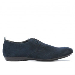 Scarpe casual uomo 794 velour indigo-1