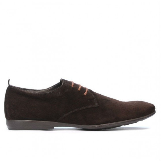 Scarpe casual uomo 794 caffè velluto