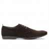 Scarpe casual uomo 794 caffè velluto