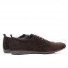 Scarpe casual uomo 794 caffè velluto