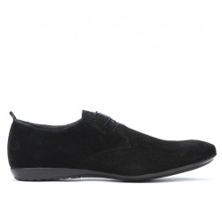 Scarpe casual uomo 794 nero velluto