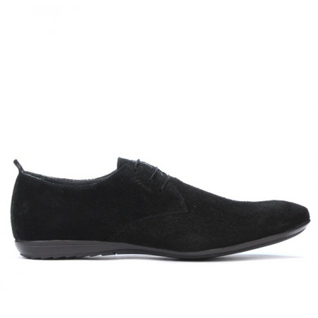 Scarpe casual uomo 794 nero velluto