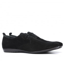 Scarpe casual uomo 794 nero velluto