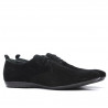 Scarpe casual uomo 794 nero velluto